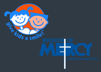 Give Kids a Smile and Mission of Mercy logos